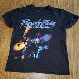The Prince Estate Official And Approved Brand Purple Rain T Shirt Small
